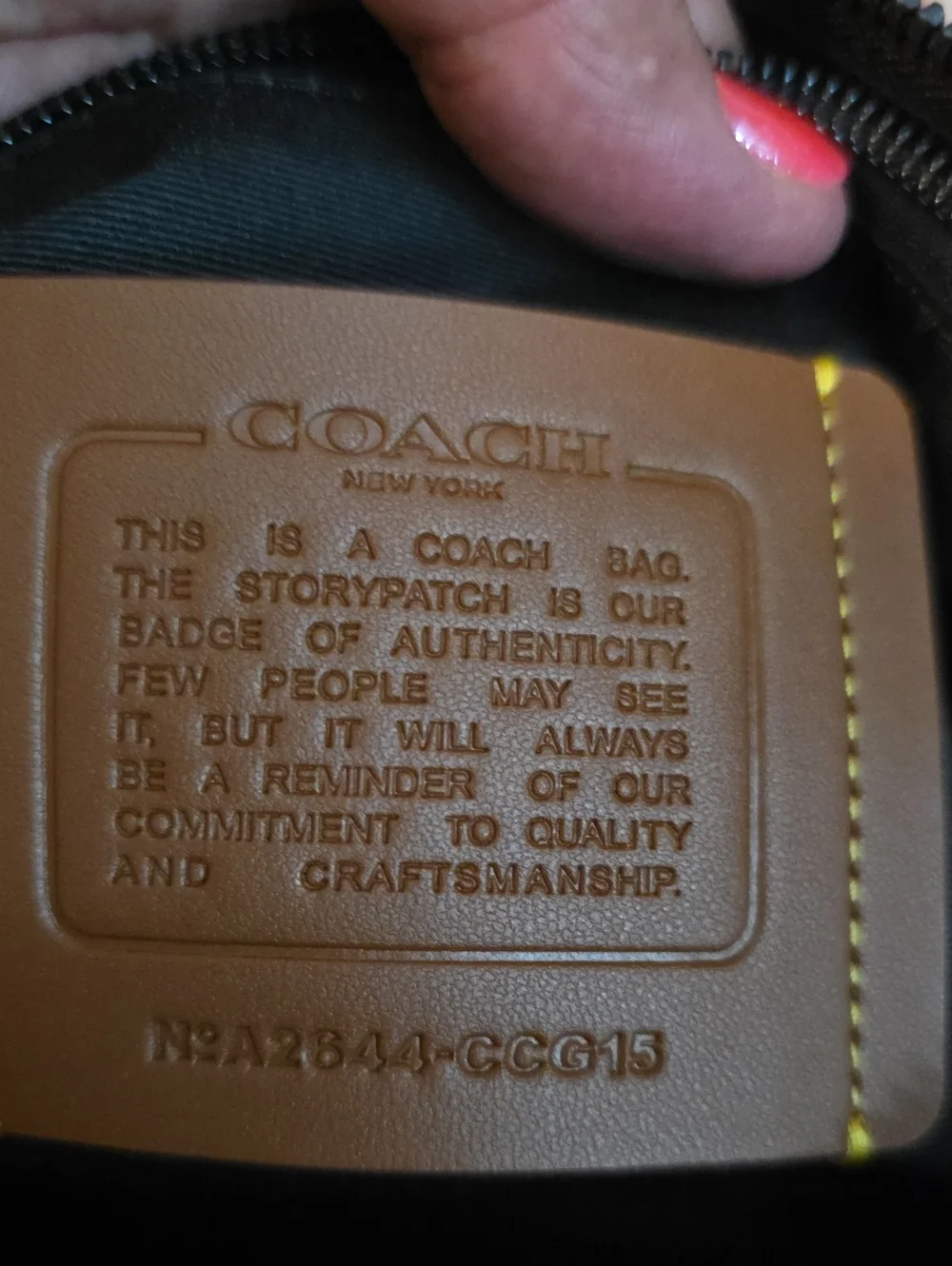 Coach Finn Crossbody Bag With SIDE Pockets NWOT
